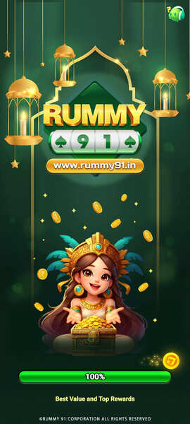 Rummy 91 Launch Screen