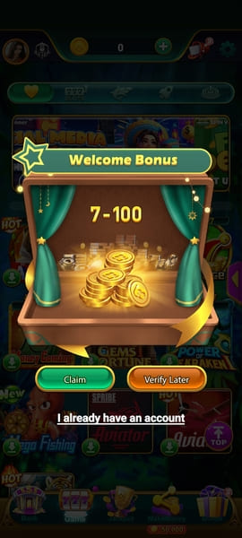 Spin Winner Game Welcome Bonus